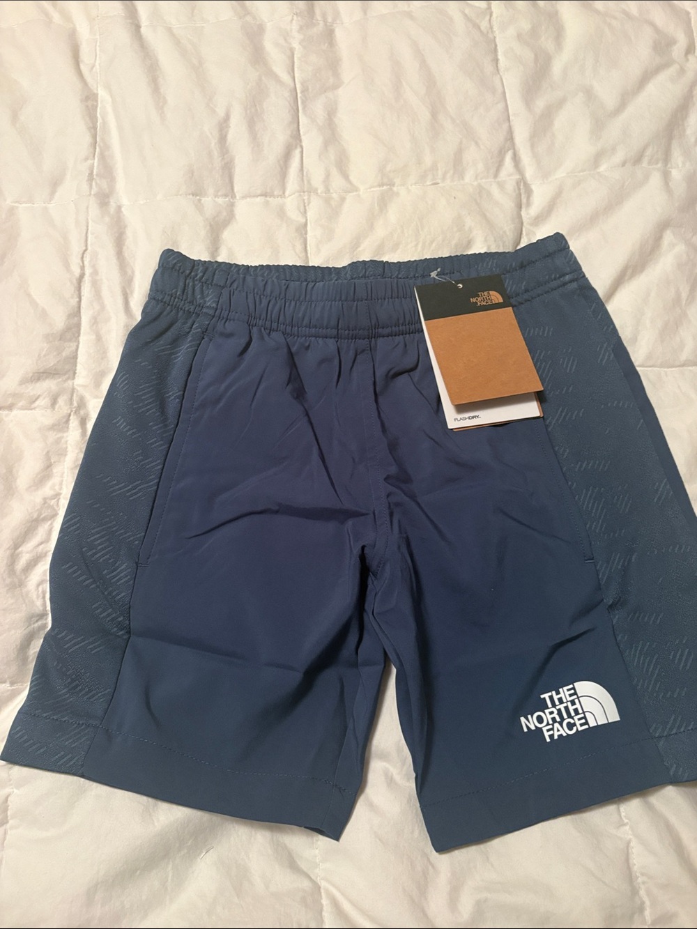 The North Face boys Blue Athletic Shorts